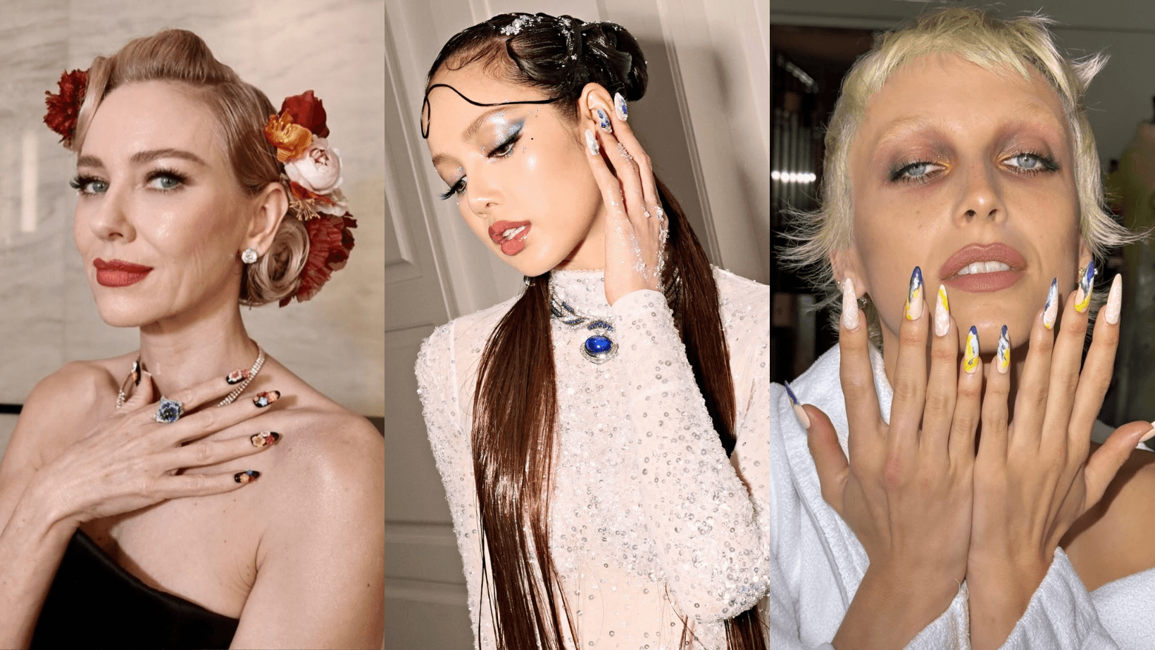 Crystal Nails hingga 3D Floral, Ini 5 Best Nail Looks Para Seleb di Met Gala 2026!