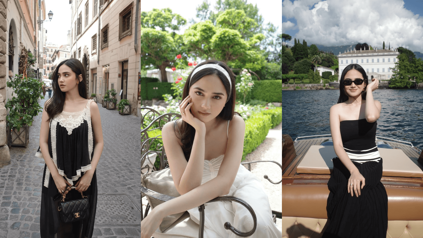 Feminin dan Manis, Intip Look Syifa Hadju saat Honeymoon di Italy!