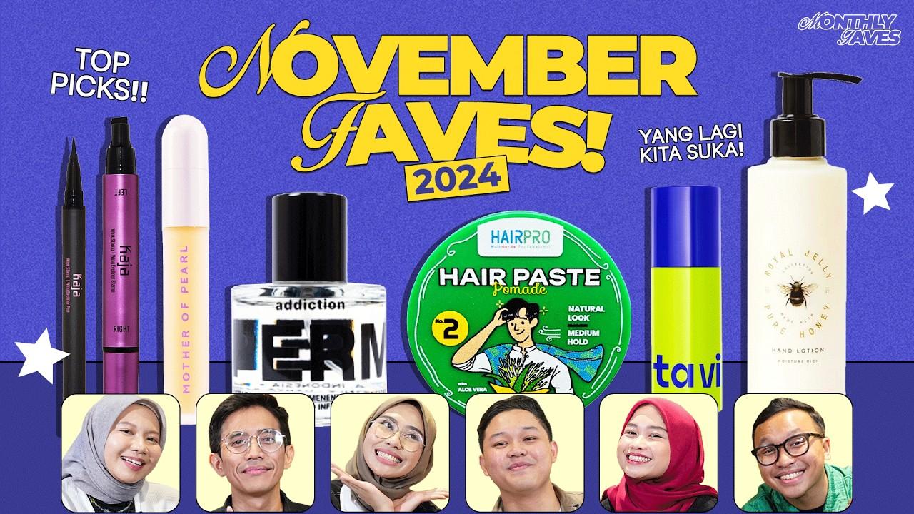 Parfum, Hair Paste, Hingga Eye Cream Favorit Selama Bulan November