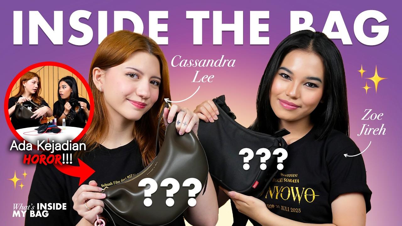 Intip Isi Tas Cassandra Lee dan Zoe Jireh. Bawa 10 Lipstik Sekaligus?