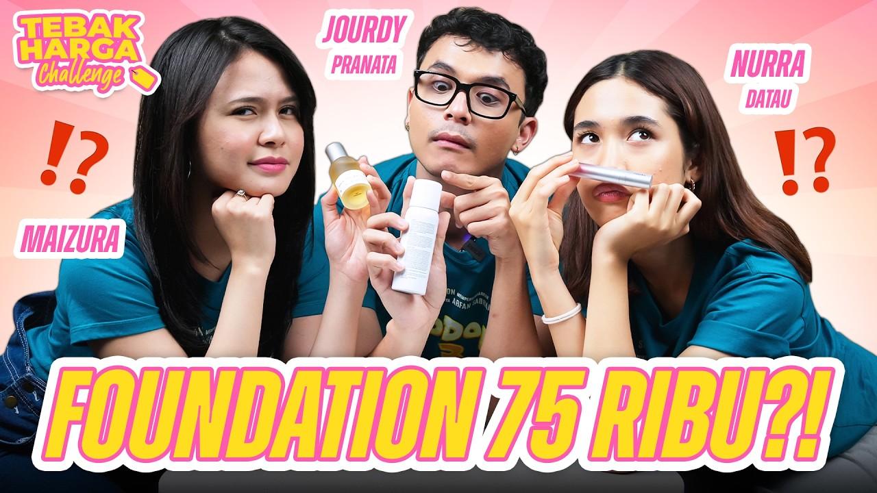 Jourdy Pranata, Nurra Datau, dan Maizura Main Tebak Harga. Siapa yang Paling Jago?