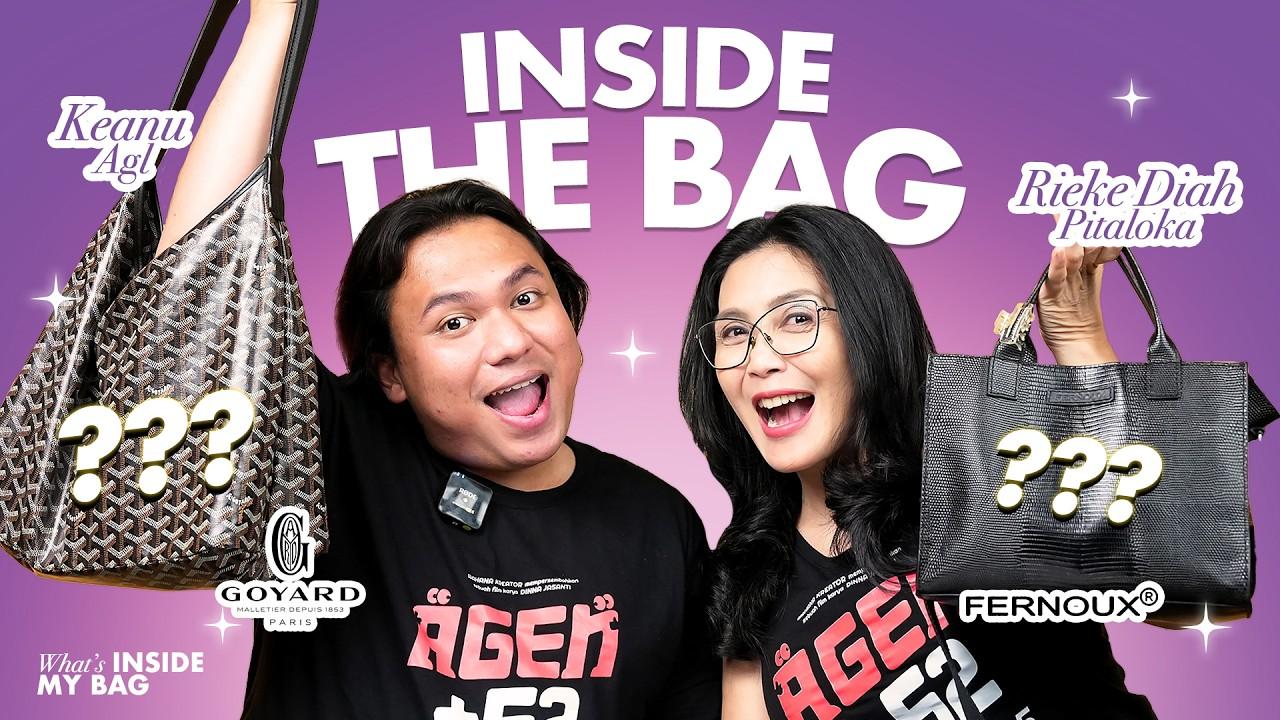 Yuk, Intip Isi Tas Keanu dan Rieke Diah Pitaloka!