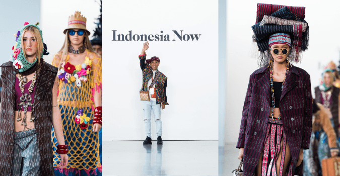 Desainer Merdi Sihombing Tampilkan Kain Ulos di New York Fashion Week!